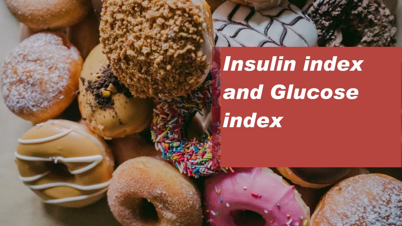 Differences between insulin index and glucose index