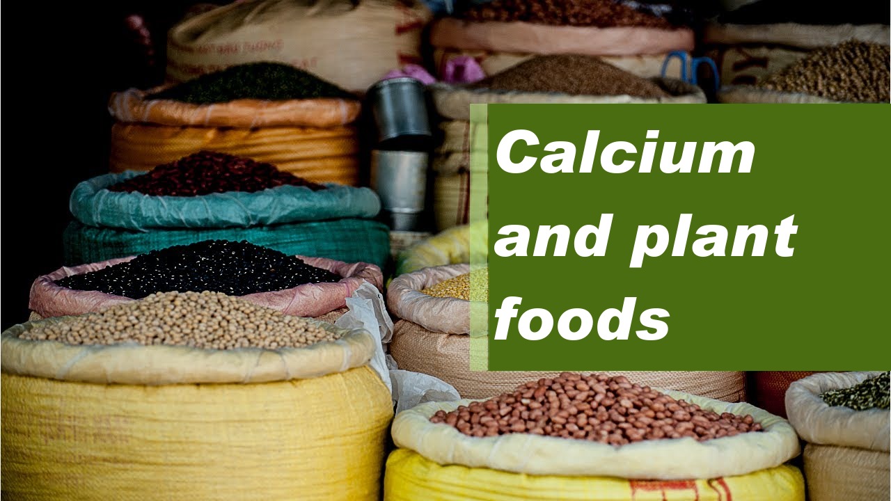 Plant foods rich in calcium