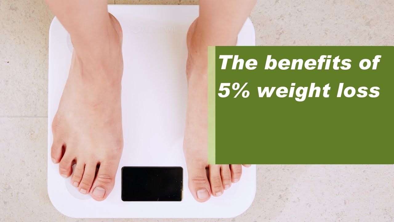 The benefits of 5% weight loss
