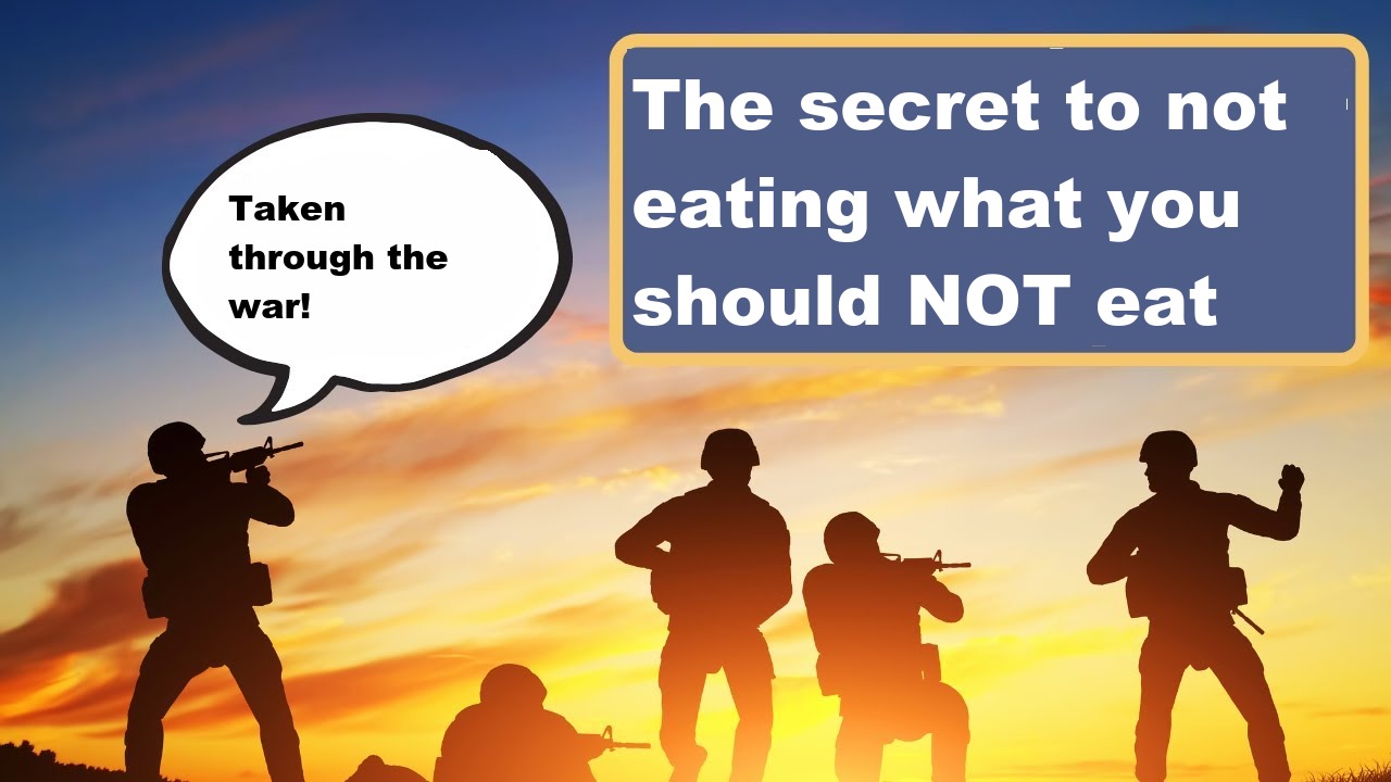 The secret to not eating what you should NOT eat