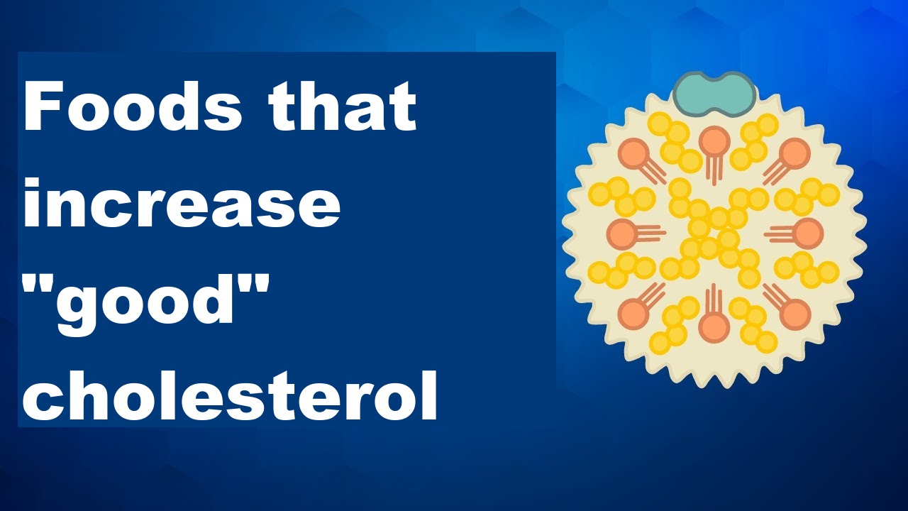 Foods that increase "good" cholesterol