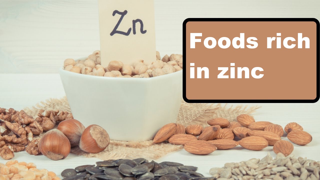 Foods rich in zinc