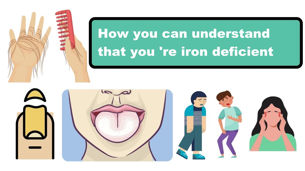 How you can understand that you 're iron deficient