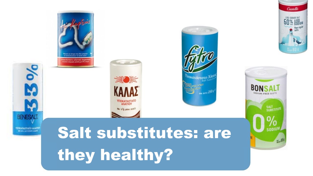 Salt substitutes: are they healthy?